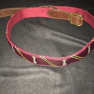 Ralph Lauren polo bear belt